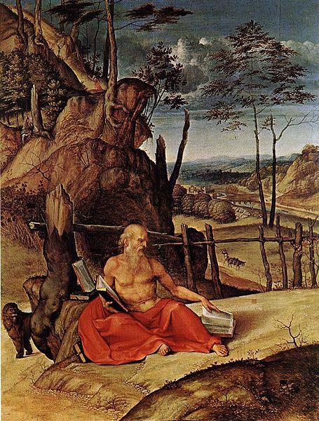 Lorenzo Lotto Penitent St Jerome Sweden oil painting art